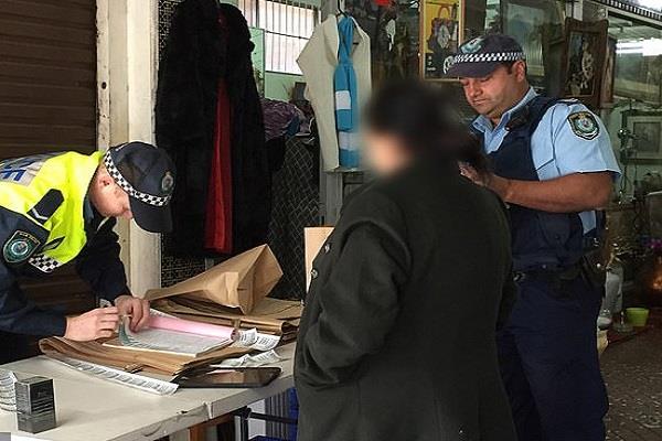 shoplifting cocaine  beauty products seized