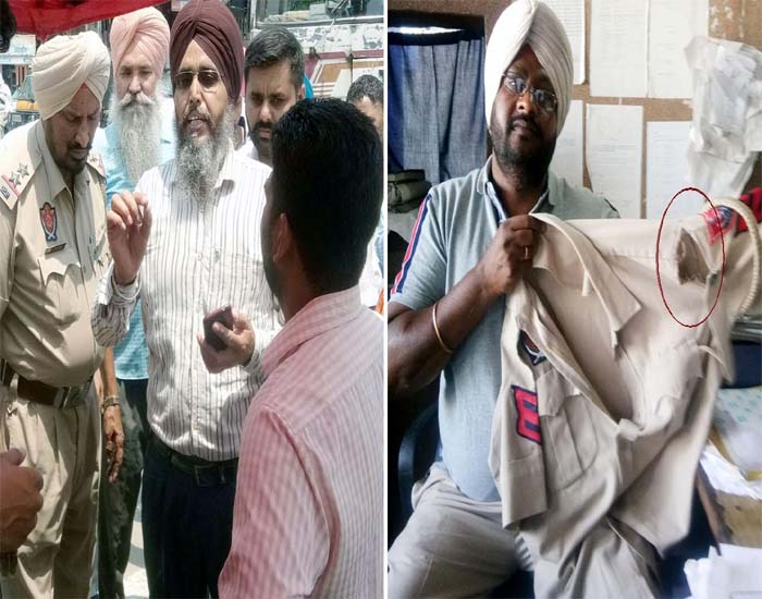 ਥਾਣਾ ਝਬਾਲ ਅੱਗੇ ਧਰਨਾ ਲਾਉਣ ਵਾਲੇ 2 ਦਰਜਨ ਤੋਂ ਵੱਧ ਧਰਨਾਕਾਰੀਆਂ ਵਿਰੁੱਧ ਕੇਸ ਦਰਜ