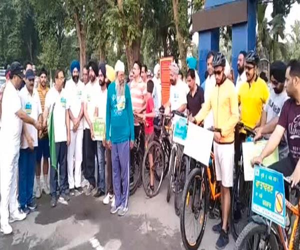 world environment day bicycle rally 