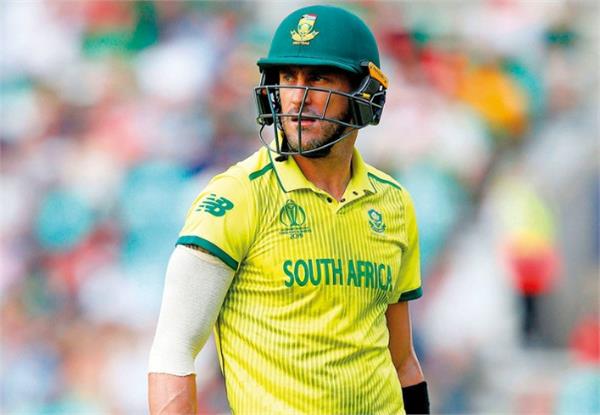 faf du plessis  world cup 2019