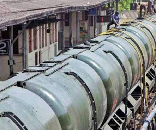 tamilnadu transport water by train to chennai