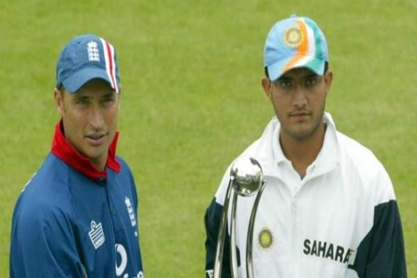 sourav ganguly  nasser hussain