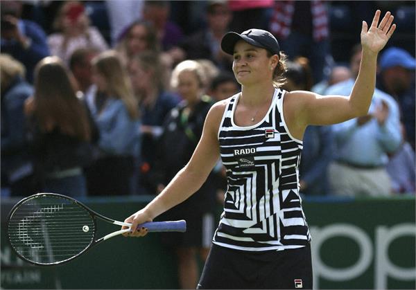 barty defeated venas williams in nature valley classic