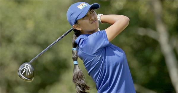 aditi ashok starts with 71 lies t 33 in lpga classic