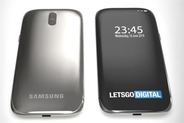 samsung files patent for smartphone with fully curved display