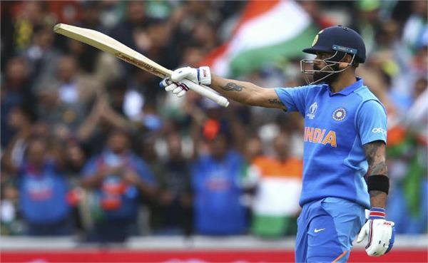 virat kohli 93rd 50 plus score in in world cup after azharuddin