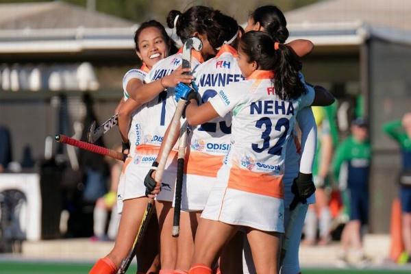 indian women hockey team  won