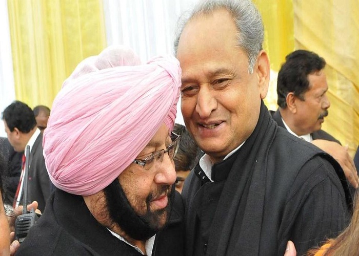 ਅਸ਼ੋਕ ਗਹਿਲੋਤ ਨੇ ਮੁੱਖ ਮੰਤਰੀ ਕੈਪਟਨ ਨੂੰ ਲਿਖੀ ਚਿੱਠੀ, ਕੀਤੀ ਇਹ ਬੇਨਤੀ