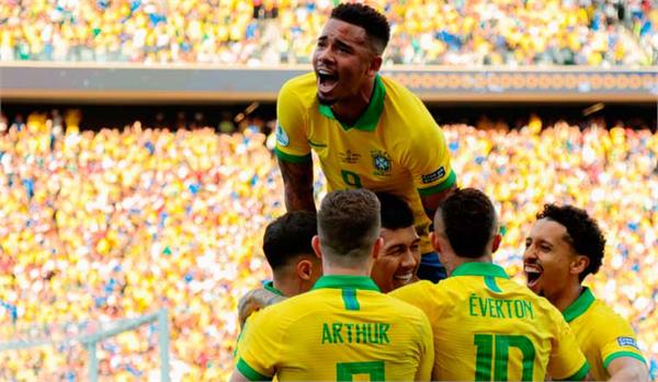 brazil  s beat  peru with 5 0 in copa america