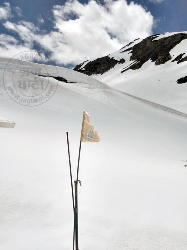 amarnath yatra 15 feet snow covered