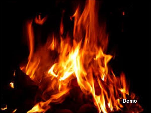 husband burn wife and two innocent children