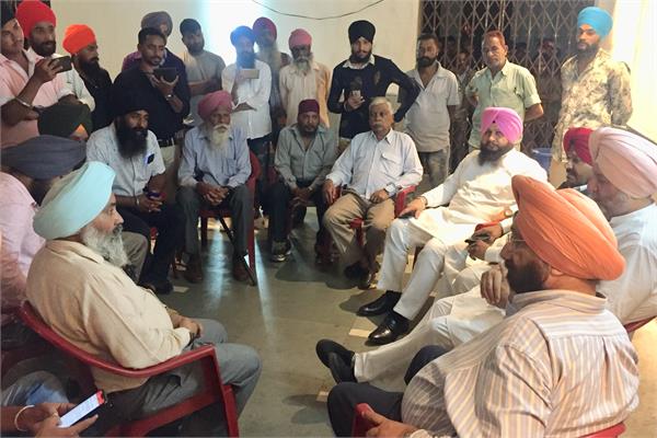 punjab government assured the security given to the sikhs by visiting shillong