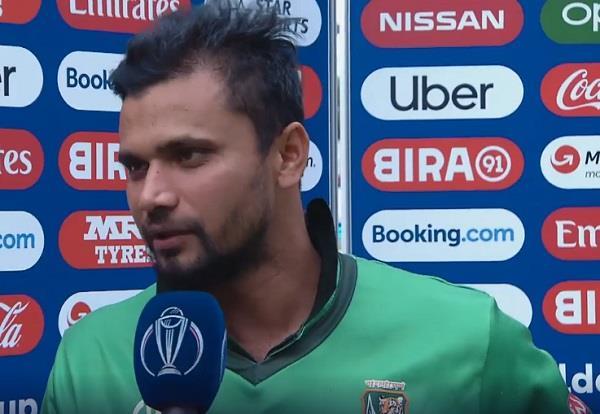after the defeat  bangladesh captain bole fortune was not with us