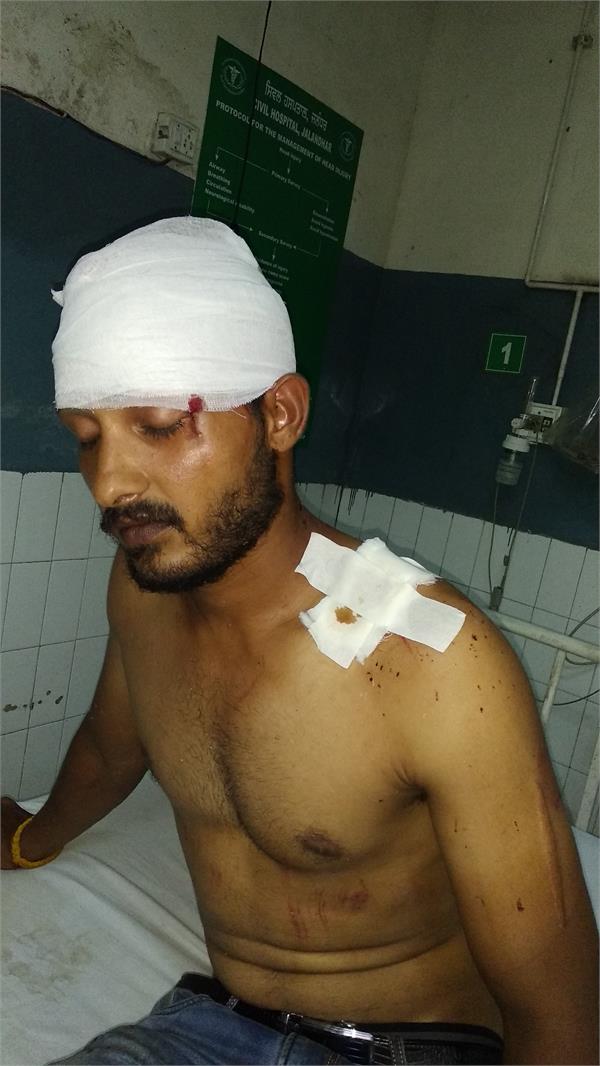 sonu pistol fired at shiv nagar