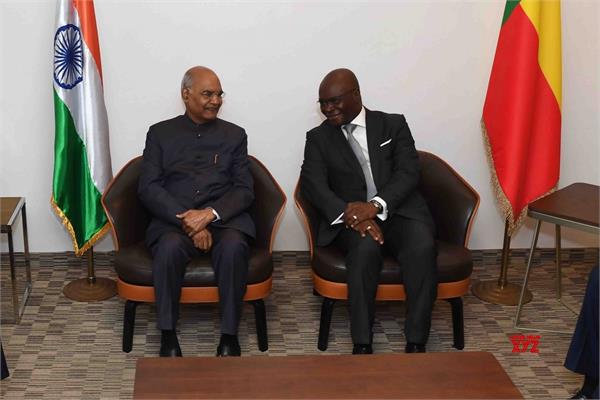 president kovind arrives on african trip to benin  to discuss bilateral issues