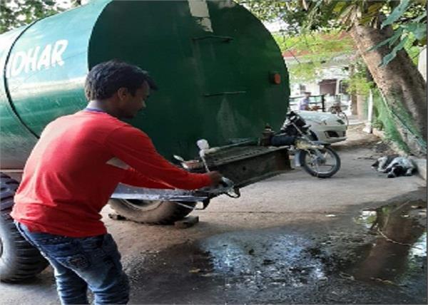 fire brigade  civil hospital  jalandhar  water