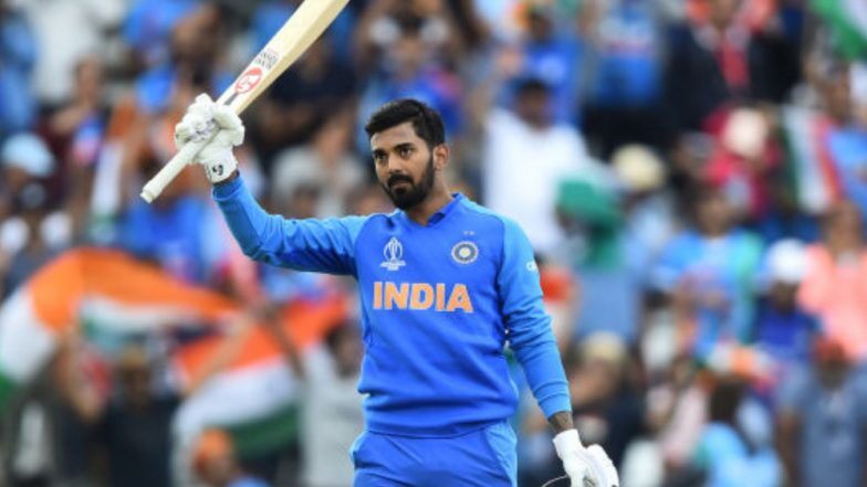 ਕੇ. ਐੱਲ. ਰਾਹੁਲ ਦਾ ਚੱਲਿਆ ਬੱਲਾ, ਲਗਾਇਆ ਵਰਲਡ ਕੱਪ ਦਾ ਆਪਣਾ ਪਹਿਲਾ ਸੈਂਕੜਾ