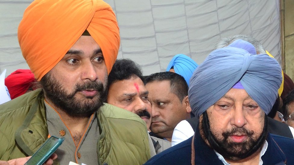 ਨਵਜੋਤ ਸਿੱਧੂ ਤੇ ਅਮਰਿੰਦਰ ਸਿੰਘ ਦੀ ਤਲਖ਼ੀ ਬਾਰੇ ਜਾਣੋ 7 ਬਿੰਦੂਆਂ ''''ਚ