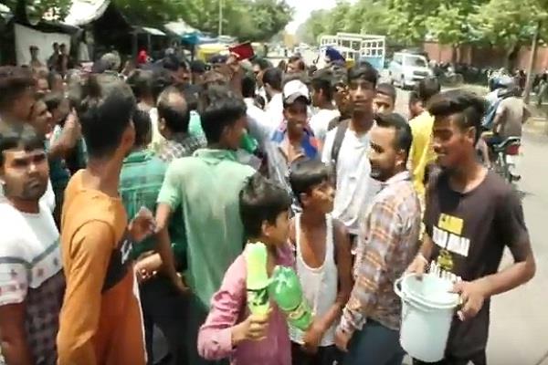 protest for water