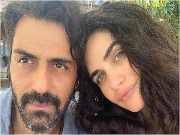 arjun rampal gabriella demetriades blessed with baby boy