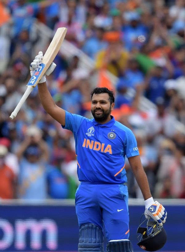 rohit has scored the record for most hundreds in a world cup