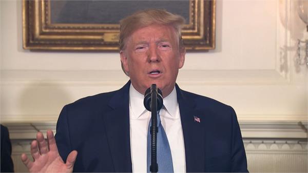 trump condemns racism after firing incidents