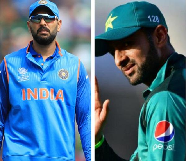 yuvraj tweeted a thank you to this pakistani player