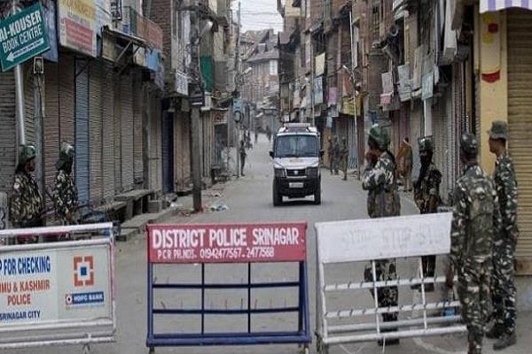jk police no firing valley past 6 days