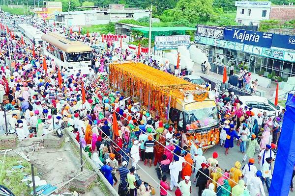 mohali international nagar kirtan sri guru nanak dev ji
