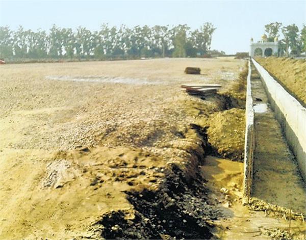 dera baba nanak  kartarpur corridor  construction works