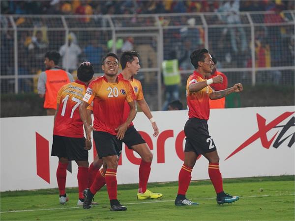 east bengal lose to jamshedpur 6 0