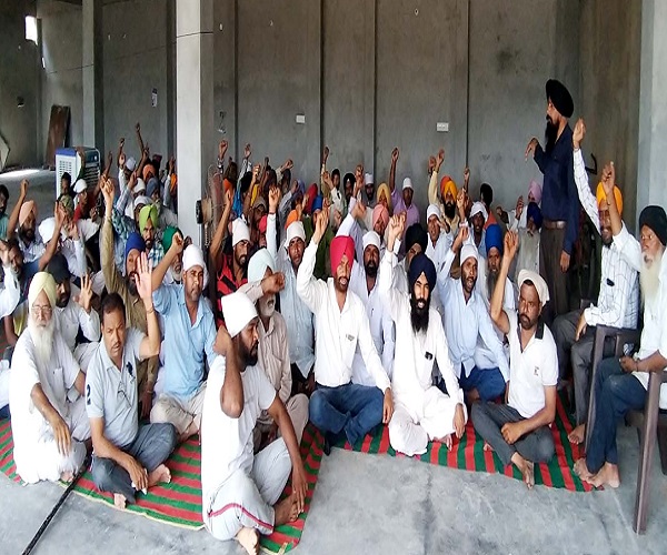 ਭਵਾਨੀਗੜ੍ਹ: ਰਵਿਦਾਸ ਮਹਾਰਾਜ ਜੀ ਦਾ ਮੰਦਿਰ ਤੋੜੇ ਜਾਣ ਦੇ ਵਿਰੋਧ 'ਚ ਭਾਈਚਾਰੇ 'ਚ ਰੋਸ