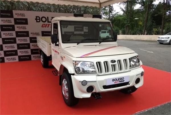mahindra launches new bolero city pik up