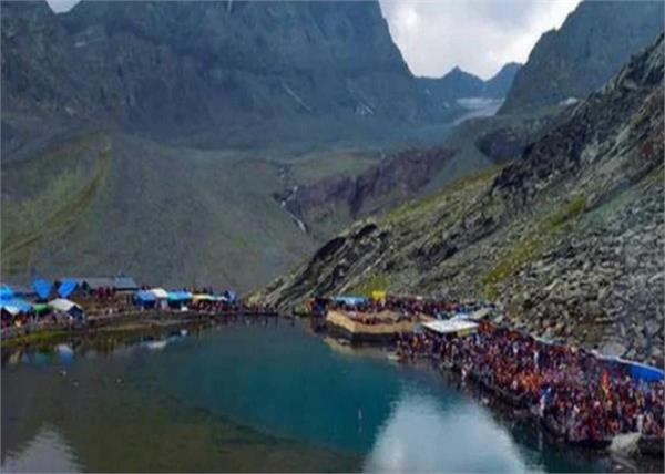 manimahesh yatra himachal pradesh rainfall bridge