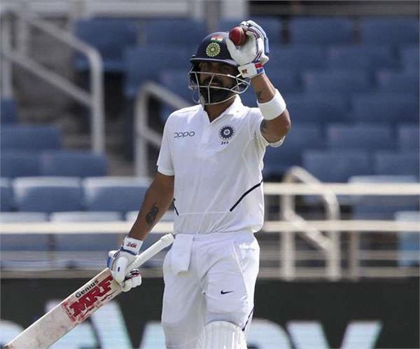 kohali smash 76 runs in the second test the first day broken 5 big records