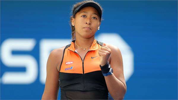 world number one naomi osaka in the second round of u s open