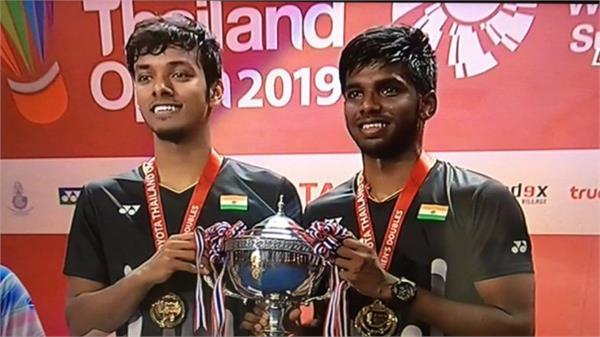 rankireddy shetty become first indian pair to win bwf thailand open