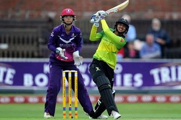 smriti mandhana   western storm  big win
