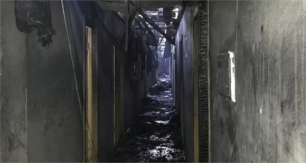 ukraine  hotel fire kills 8