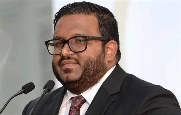 maldives ex vice president ahmed adeeb detained in india