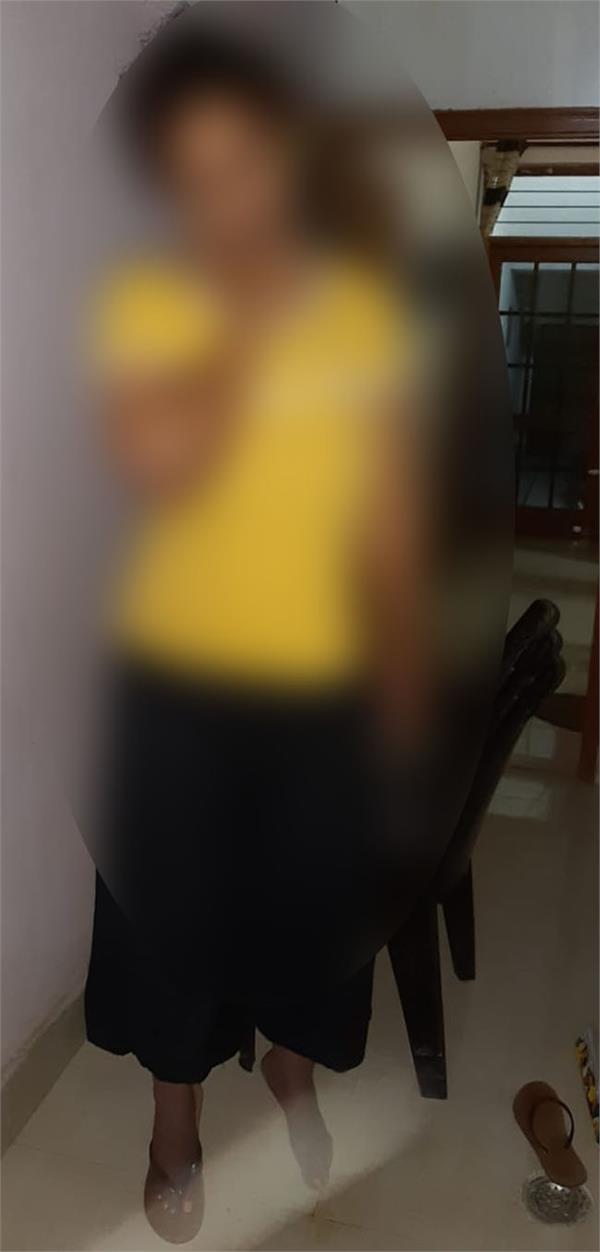 lady committed suicide at her home