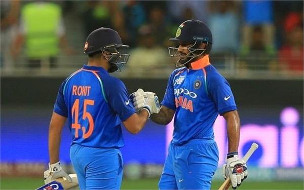 dhawan rohit duo make big record in second t20