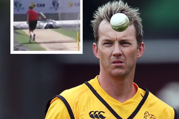 in 42 years of age are also getting the ball with 90 mph speed lee  video 