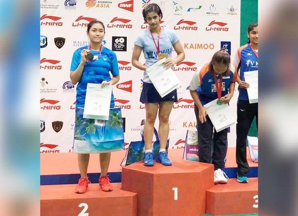 malvika bansod  badminton series  wins