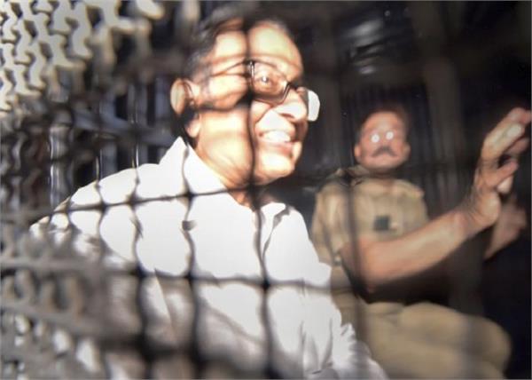 p chidambaram tihar jail breakfast congress