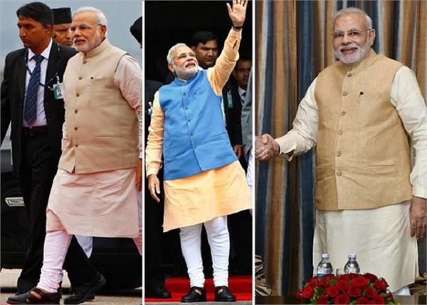 narendra modi dressing style