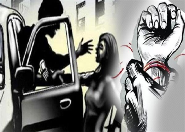 tripura woman car 8 people gangrape