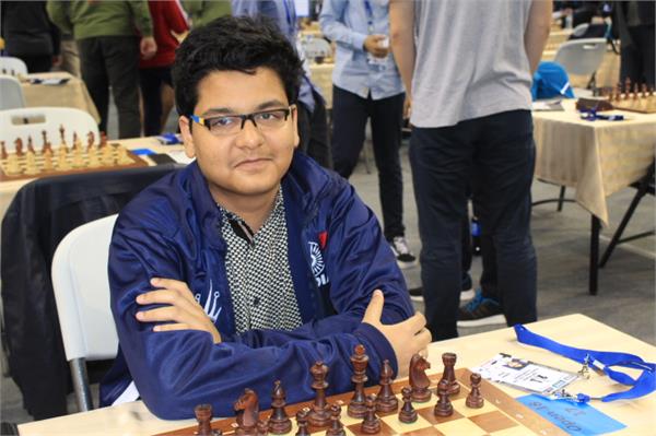 rajdeep vantika leads the singles lead in western asia junior chess