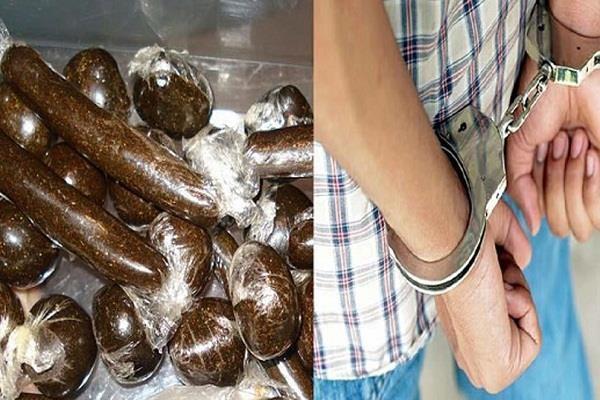 mumbai man arrested with charas in kullu