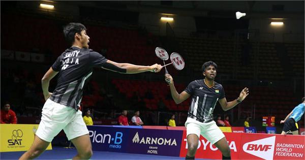 satwiksairaj rankireddy chirag shetty pair bows out of china open